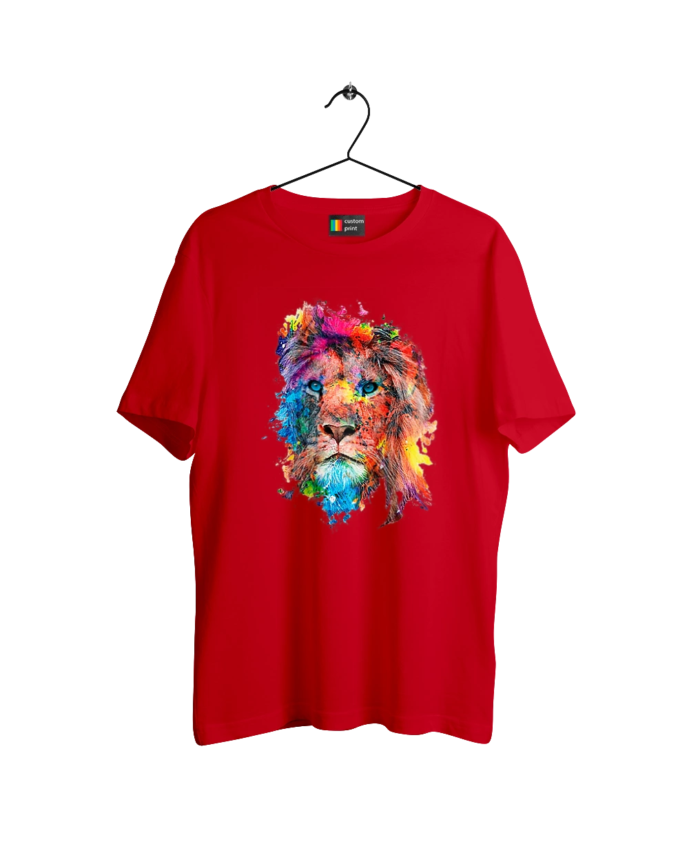 Лев із фарби