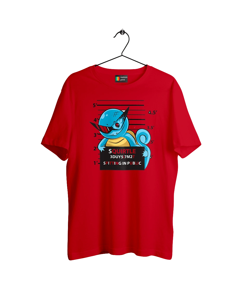 Pokemon Squirtle Mugshot