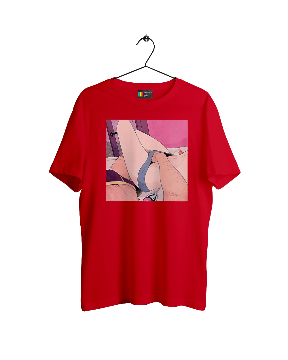 Male Hand In Women's Panties