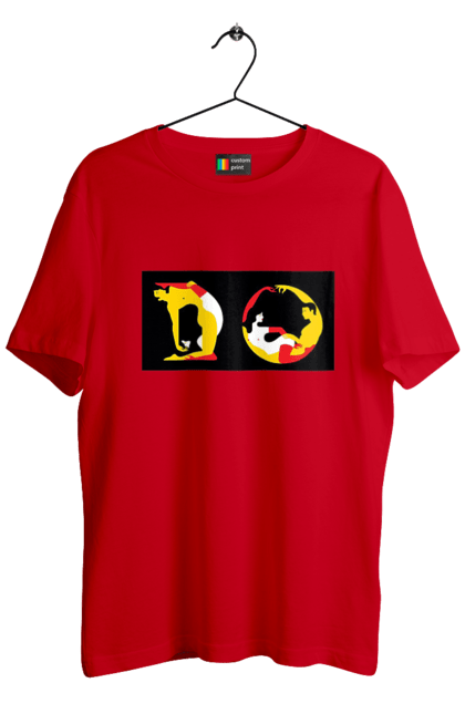 Футболка чоловіча з принтом "Розтяжка По Дорослому". Пози, розтяжка. 2070702