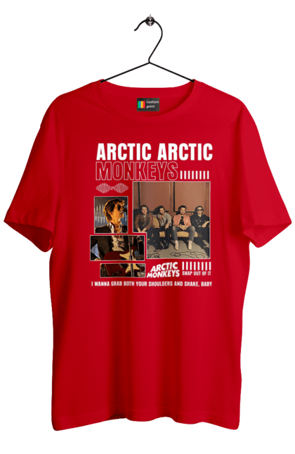 Футболка чоловіча з принтом "Arctic Monkeys". Arctic monkeys, арктичні мавпи, гаражний рок, група, інді рок, музика, постпанк ривайвл, психоделічний рок, рок. 2070702