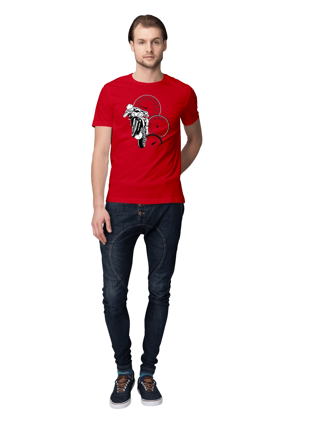 Motorcycle Speed Black