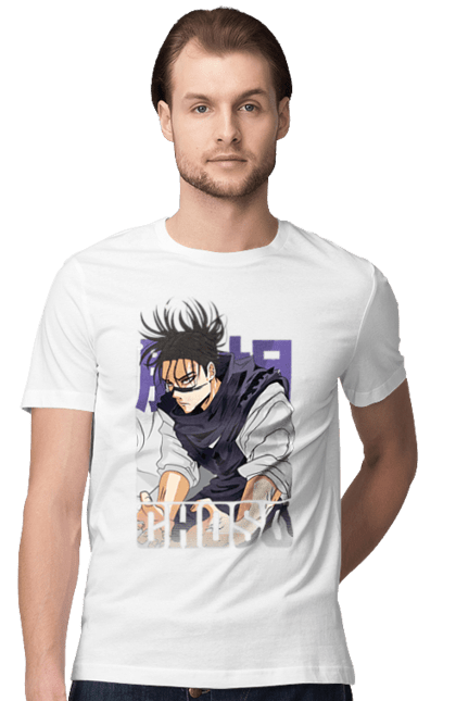 Men's t-shirt with prints Jujutsu Kaisen Choso. Anime, anime, choso, dark fantasy, manga, manga, mystic. 2070702