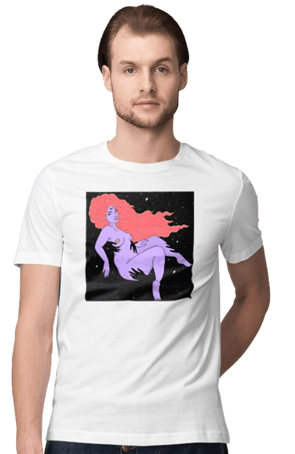 Purple Girl In Black Dire