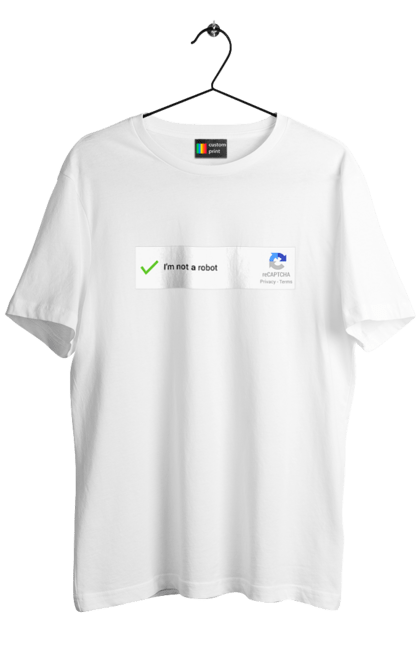 Футболка чоловіча з принтом "Я не робот". Angular, c, css, html, it, javascript, jquery, php, python, react, svelt, vue, айтишник, айті, гумор, код, кодувати, прогер, програміст, програмісти, ти ж, ти ж програміст, тиж програміст. 2070702