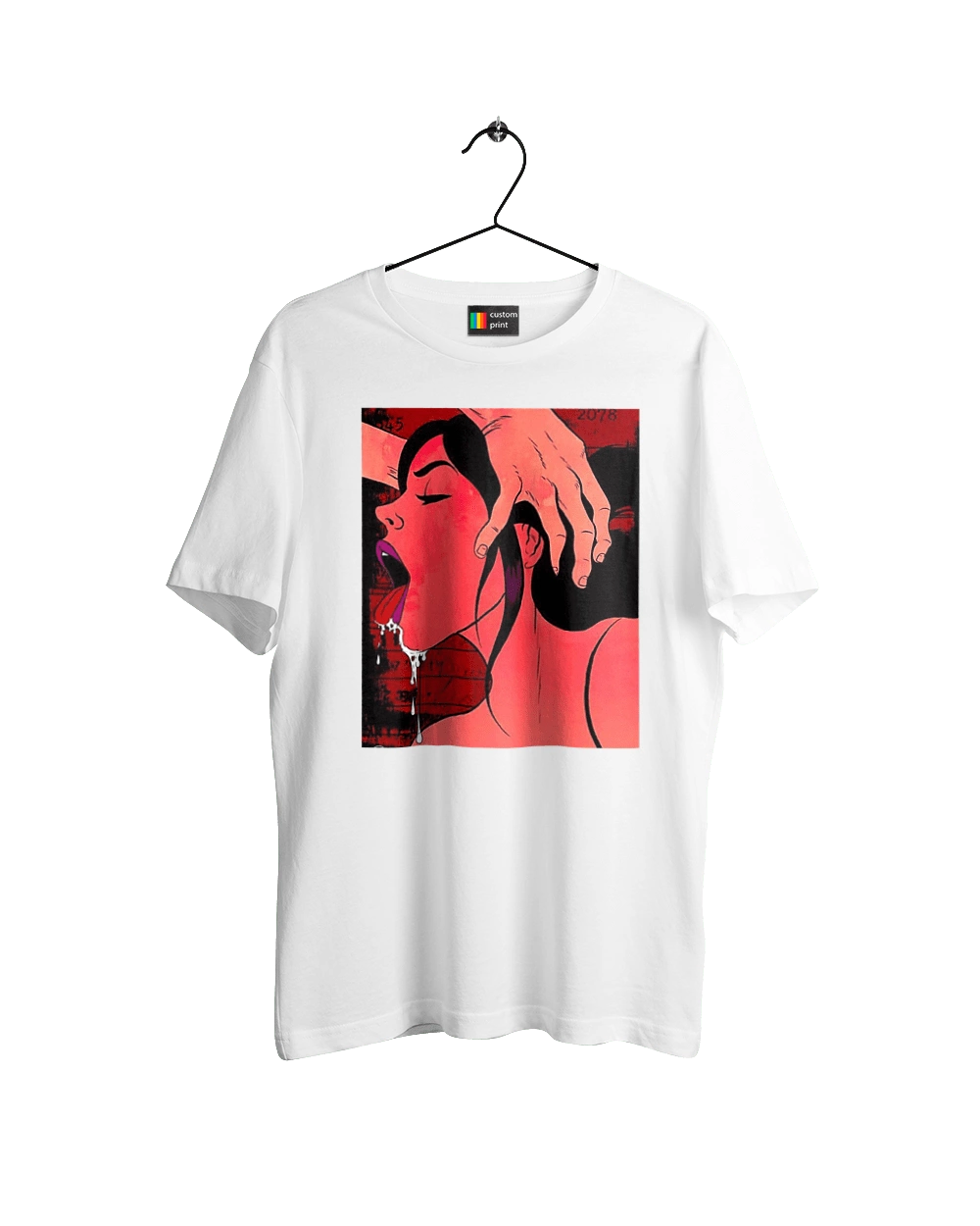 Дівчина Смокче Зі Слиною