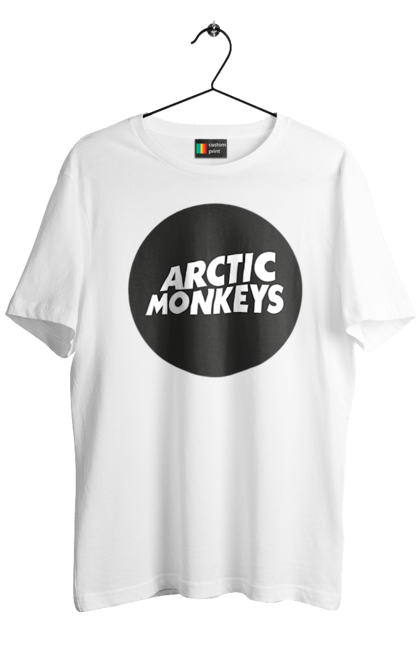 Футболка чоловіча з принтом "Arctic Monkeys". Arctic monkeys, арктичні мавпи, гаражний рок, група, інді рок, музика, постпанк ривайвл, психоделічний рок, рок. 2070702