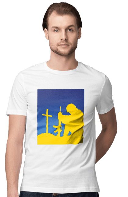 Футболка чоловіча з принтом "Патріот". Патриот, патриотизм, победа, свобода, украина, украинец. 2070702