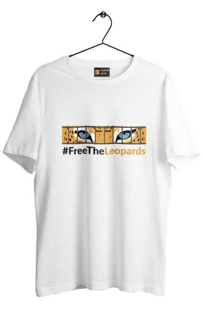 Футболка чоловіча з принтом "Свободу леопардам". Freetheleopards, дайте танки, німці, свободу леопардам, танк, шольц. 2070702