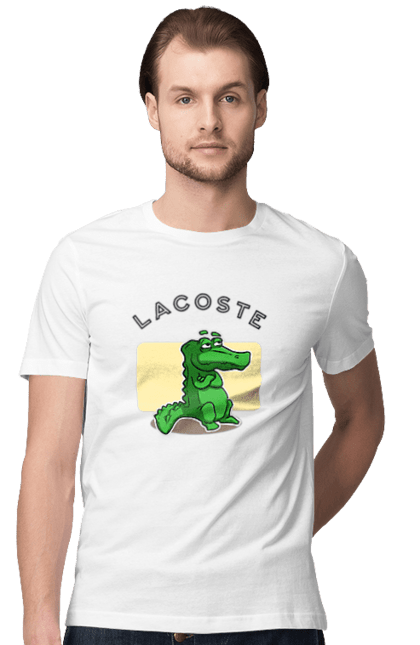 Футболка чоловіча з принтом "Lacoste". Cool, crocs, fashion, lacoste, top. futbolka.stylus.ua