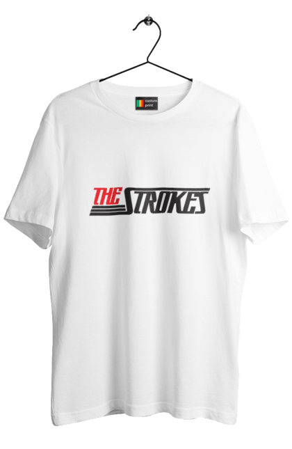 Футболка мужская с принтом The Strokes. Strokes, альтернативный рок, гаражный рок, группа, инди, инди-рок, музыка, постпанк-ривайвл, рок. 2070702