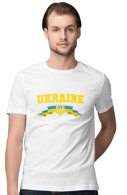 Ukraine, герб стрічка