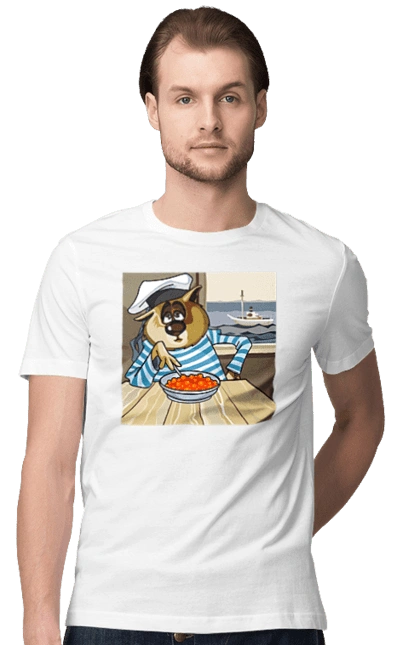 Cat Sailor, On The Ship Eats Red Caviar