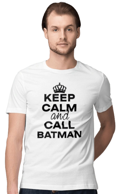 Keep Calm and Call Batman black