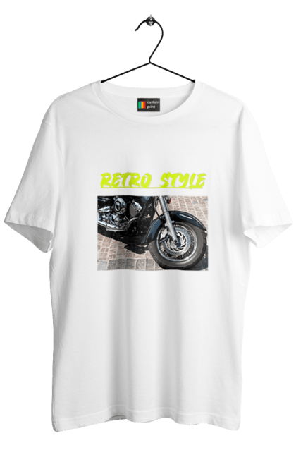 Men`s t-shirt with prints Moto2. Bike, motorbike, retro, road, speed, style. 2070702