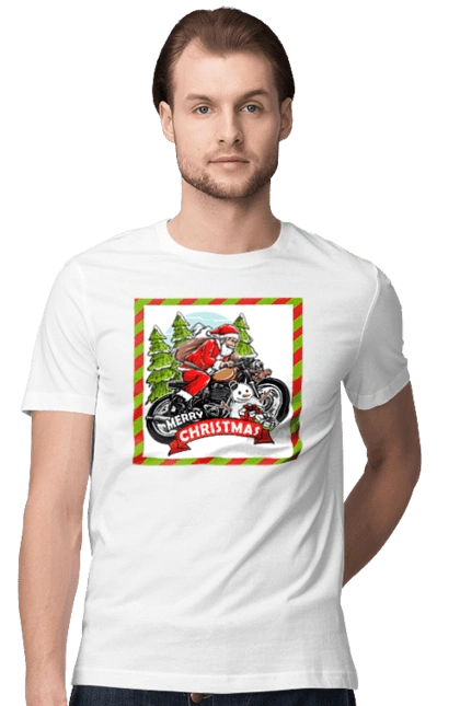 Санта на мотоциклі