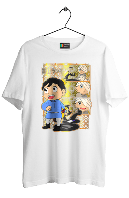 Men's t-shirt with prints Ousama Ranking Bojji. Anime, bodzi, bojji, king, king rating, manga, ousama ranking. 2070702