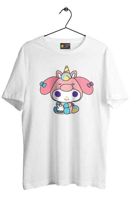 Men's t-shirt with prints My Melody. Hello kitty, my melody, sanrio. 2070702