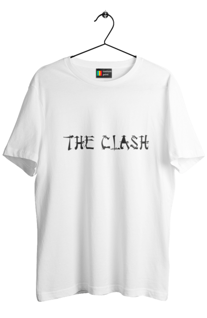 Футболка чоловіча з принтом "The Clash". Clash, група, даб, музика, панк, панк рок, реггей, рок, рок н ролл. 2070702