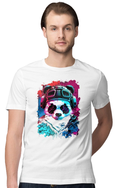 Панда в VR шолом