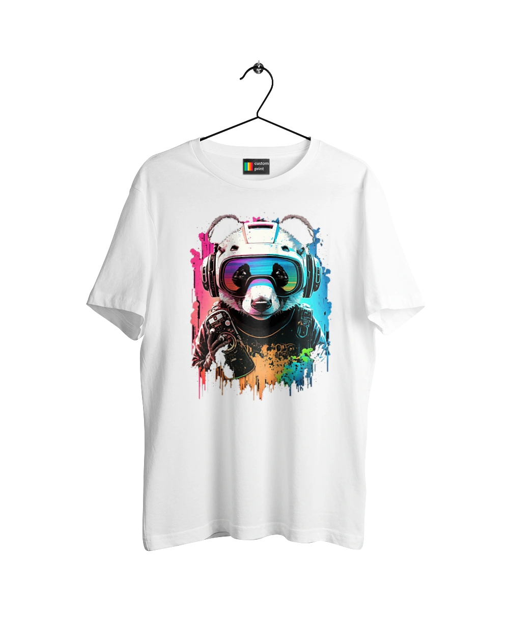 Панда в VR шолом