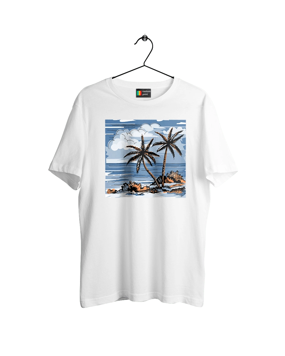 Пальмы И Небо