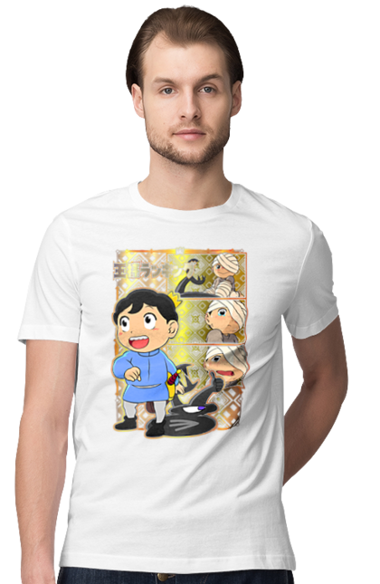 Men's t-shirt with prints Ousama Ranking Bojji. Anime, bodzi, bojji, king, king rating, manga, ousama ranking. 2070702