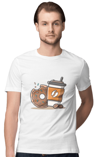 Футболка чоловіча з принтом "Їжа програміста". Angular, c, css, html, it, javascript, jquery, php, python, react, svelt, vue, айтишник, айті, гумор, код, кодувати, прогер, програміст, програмісти, ти ж, ти ж програміст, тиж програміст. 2070702