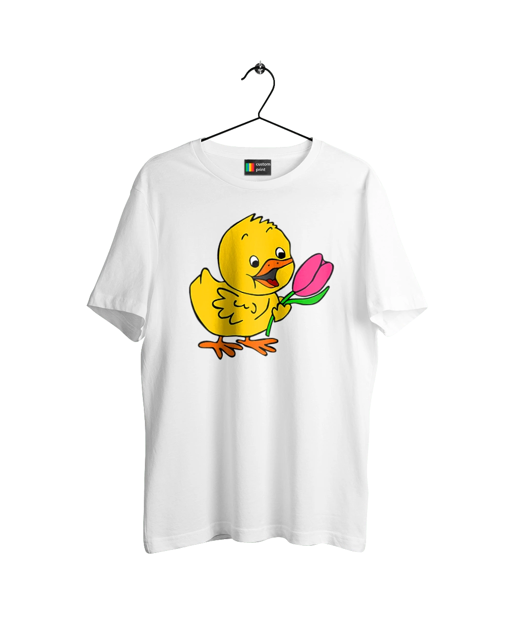 Курча З Тюльпаном