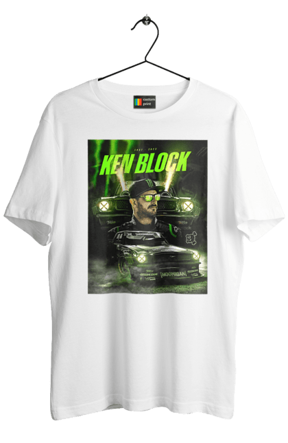 Men`s t-shirt with prints Ken Block. Ken block. 2070702