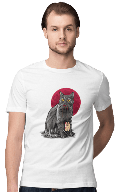 Футболка чоловіча з принтом "Кот програміст та мишка 404 День програміста". 404, andoid, aws, backend, c++, cloud, css, data, dev, devops, frontend, git, github, go, golang, google, html, ios, java, jquery, js, linux, nodejs, php, python, react, science, script, web, ай ті, айтішник, геймер, гик, кит, клавиши, код, комп, мем, мишка, ошибка, пародия, програміст, смешное, хакер. 2070702