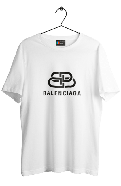 Футболка чоловіча з принтом "Баленсиага". Balenciaga, балансьяга, баленсиага. CustomPrint.market