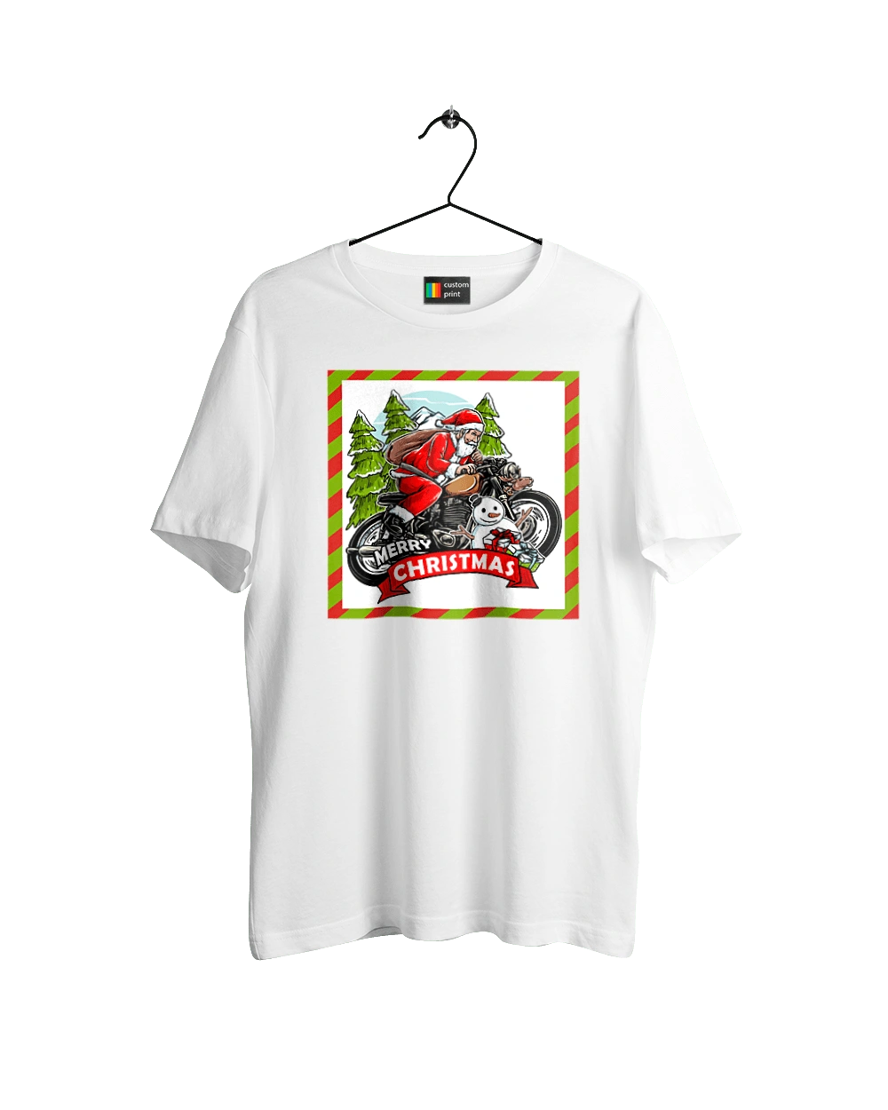 Санта на мотоциклі