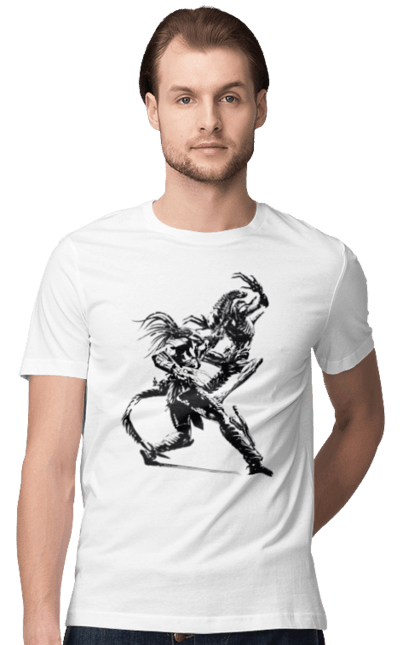 Men's t-shirt with prints The Predator. Alien, cinema, film, predator, thriller. 2070702