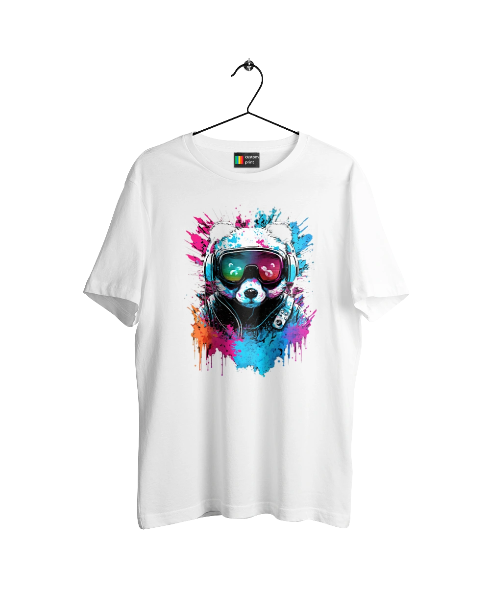 Panda in VR Helmet 3