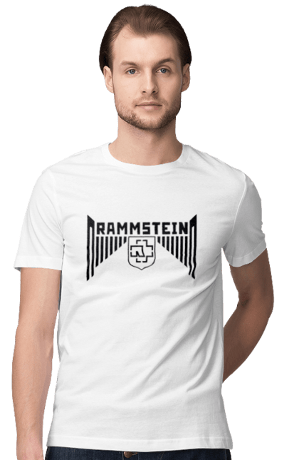 Футболка чоловіча з принтом "Рамштайн". Rammstein, rammstein eagle, метал, музыка, орел, раммштайн, раммштайн орел, рамштаин, рамштайн, рок. futbolka.stylus.ua