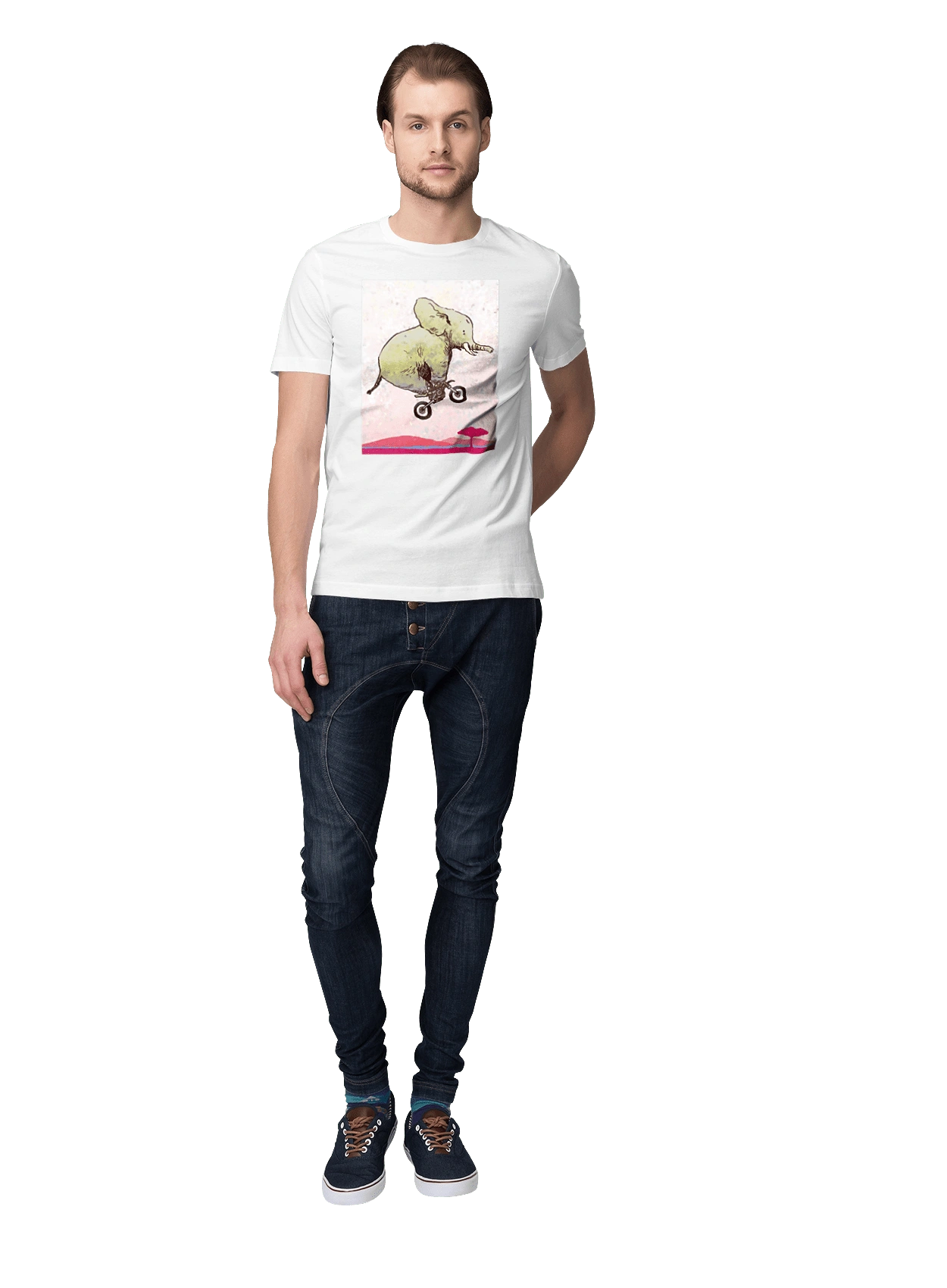 Elephant On A Motorcycle