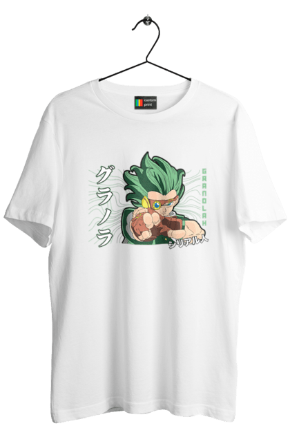 Men's t-shirt with prints Dragon Ball Granolah. Anime, dragon ball, goku, granolah, manga, tv series, vegeta. 2070702