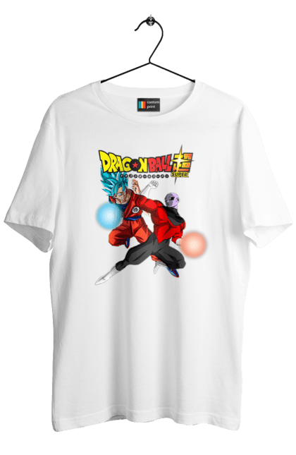 Men's t-shirt with prints Dragon Ball Son Goku. Anime, dragon ball, goku, manga, son goku, tv series. 2070702