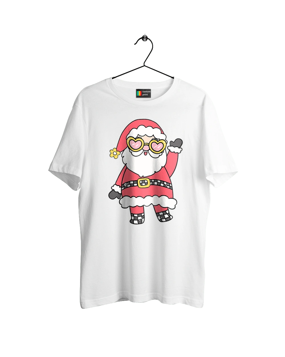 Santa Claus with glasses