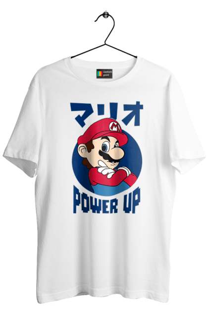 Men's t-shirt with prints The Super Mario Bros.. Character, game, mario, mario bros, nintendo, super mario bros. 2070702