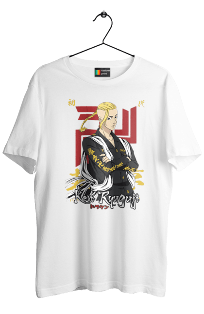 Men's t-shirt with prints Tokyo Revengers Draken. Anime, draken, ken ryuguji, ken-chin, manga, serial, tokyo manji gang, tokyo revengers. 2070702