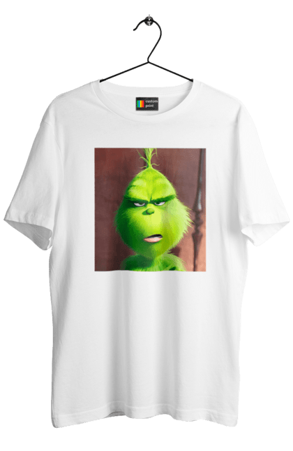 Men's t-shirt with prints The grinch. Christmas, comedy, film, grinch, movie. CustomPrint.market