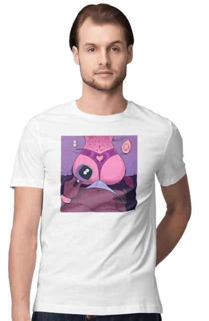 Футболка чоловіча з принтом "Ранкова Кава З Жопкою". Гола, жопа, кава, труси. 2070702