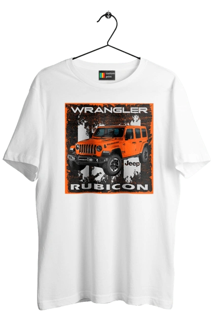 Women's t-shirt with print Jeep Wrangler Rubicon 