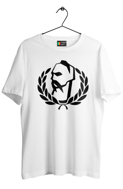 Футболка чоловіча з принтом "Козак вінок". Вінок, козак, україна. 2070702