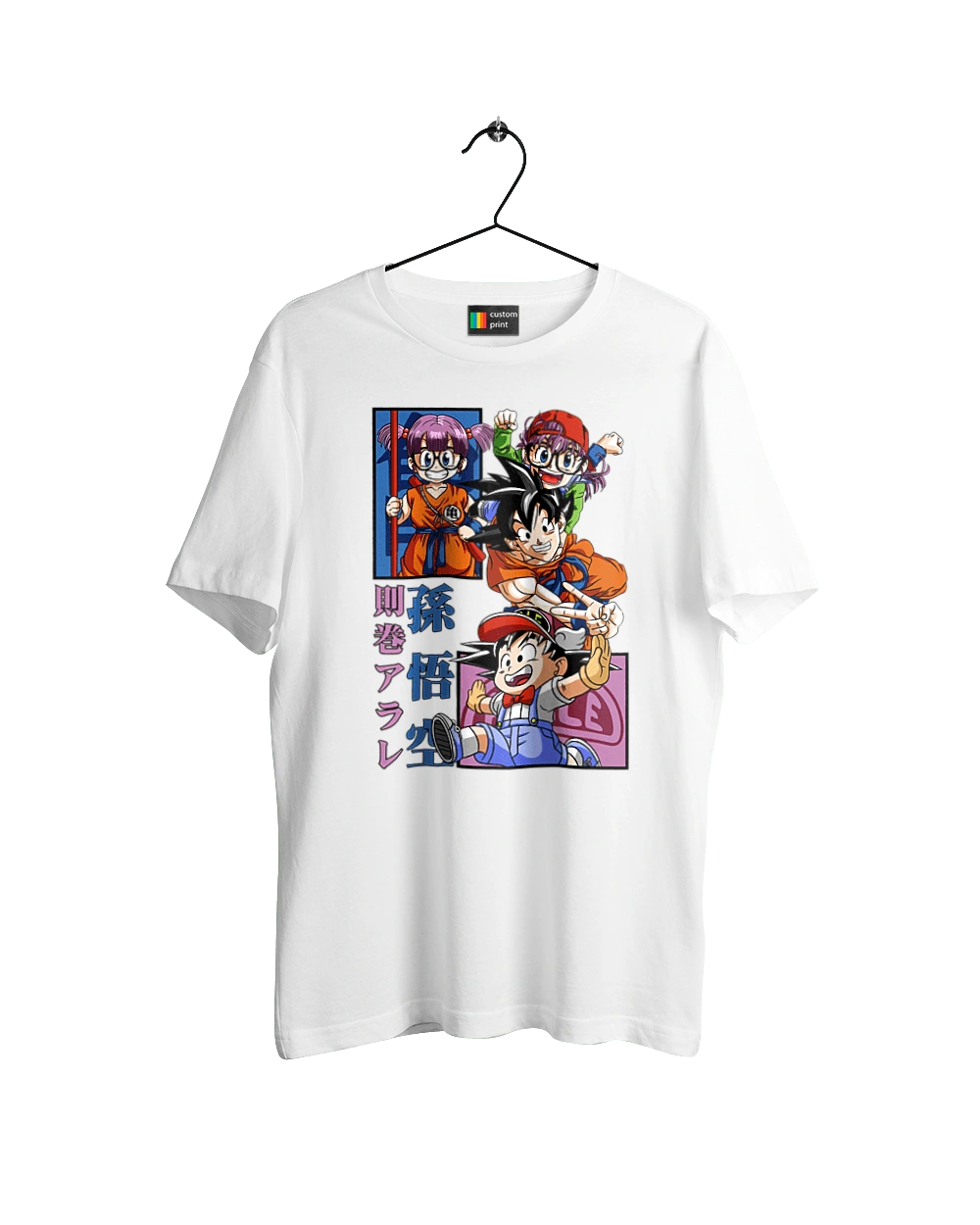 Dragon Ball Son Goku and Arale