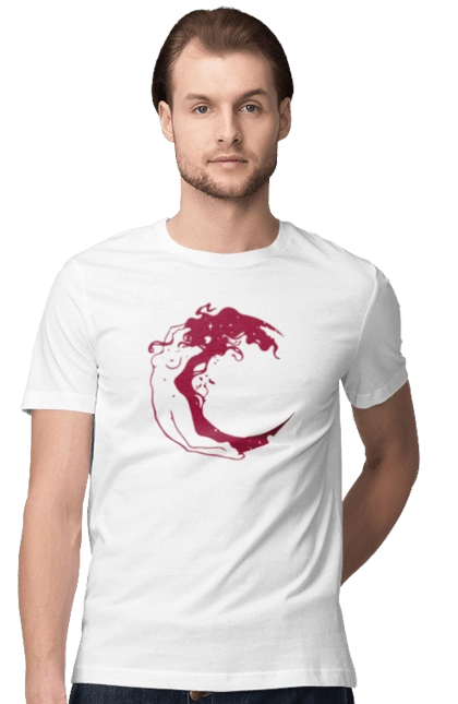 Дівчина місяць