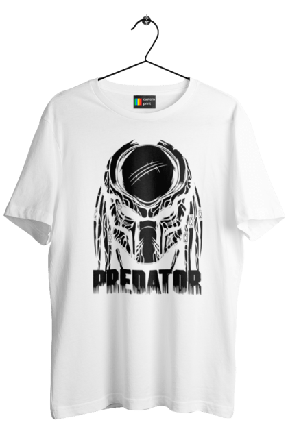 Men's t-shirt with prints The Predator. Alien, cinema, film, predator, thriller. 2070702