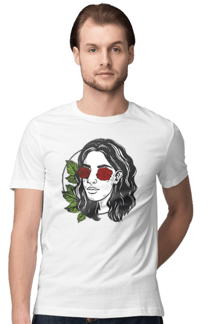 Дівчина З Трояндами На Очах